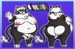 2024 :3 anthro backsack balls belly big_balls big_belly big_butt big_penis black_hair bovid bovine butt cattle cellulite clothed clothed_anthro clothing countershade_face countershade_torso countershading cute_fangs digital_drawing_(artwork) digital_media_(artwork) domestic_cat fangs felid feline felis foreskin fur genitals green_eyes hair hi_res horn huge_butt huge_moobs hyper hyper_butt leg_markings male mammal markings model_sheet moomew_(moomew) multicolored_body multicolored_fur multicolored_hair navel neck_tuft nipples nude_anthro nude_male obese obese_anthro obese_male overweight overweight_anthro overweight_male penis pknoel socks_(marking) solo spots spotted_balls spotted_genitalia spotted_penis tail tail_tuft teeth tuft tuxedo_cat two_tone_body two_tone_fur two_tone_hair white_body white_countershading white_hair