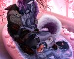 animal_genitalia animal_penis animal_pussy anus bath bathroom blush blush_lines bodily_fluids candle canid canine canine_genitalia canine_penis canine_pussy canine_teeth canis cheek_tuft cherry_blossom cherry_blossom_tree cherry_tree clothing cum cum_drip cum_in_pussy cum_inside cum_on_penis cumshot dripping duo ejaculation facial_tuft female feral feral_on_feral feral_penetrated feral_penetrating flower fluffy fluffy_chest fluffy_ears fluffy_hair fluffy_tail fruit_tree genital_fluids genitals hair heart_symbol hi_res hyena knot knotted_penis legwear male mammal mohitopaw neck_tuft pawpads paws paws_in_socks penetration penis plant prunus_(flower) pussy raised_hips raised_paw saliva saliva_drip saliva_on_face saliva_on_tongue saliva_string sauna steam stockings tail tree tuft water wide_hips window_light wolf