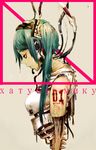  android cable cameron_phillips cyberpunk cyrillic damaged hatsune_miku highres itou kunreishiki long_hair parody profile ranguage robot russian solo terminator terminator:_the_sarah_connor_chronicles vocaloid 