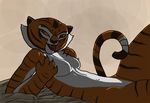  breasts feline female kung_fu_panda mammal master_tigress nude solo tiger 