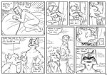  canine cat collar comic cum cum_in_mouth cum_inside dialog dialogue domination feline forced gay hands-free james_howard male mammal monochrome oral oral_sex orgasm penis rape sex surprise text wolf 