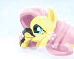  crossover cyndaquil equine female feral fluttershy_(mlp) friendship_is_magic hair horse mammal my_little_pony nintendo pegasus pink_hair plain_background pok&#233;mon pok&eacute;mon pony smile solo video_games wings yellow_body 