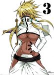  1girl arrancar bleach blonde_hair espada heba_rena highres hollow solo tier_harribel 