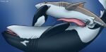 2025 animal_genitalia animal_penis anus bite black_body bodily_fluids cetacean cetacean_genitalia cetacean_penis claspers countershading dolorcin dolphin dorsal_fin duo erection eyes_closed feral feral_on_feral feral_penetrated feral_penetrating feral_penetrating_feral fin fish genital_fluids genital_slit genitals gills great_white_shark grey_body herm herm/male herm_feral herm_penetrated hybrid intersex intersex/male intersex_feral intersex_penetrated interspecies larger_herm larger_intersex larger_penetrated looking_pleasured mackerel_shark male male_feral male_penetrating male_penetrating_herm male_penetrating_intersex mammal marine marmire motion_lines notched_fin oceanic_dolphin open_mouth orca pectoral_fin penetration penile penile_penetration penis penis_in_pussy precum pussy sex shark size_difference smaller_male tapering_penis toothed_whale underwater vaginal vaginal_penetration water white_body white_shark year yellow_eyes