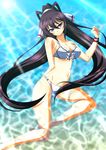  bikini cleavage infinite_stratos ka2 shinonono_houki swimsuits 