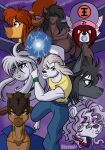  ailurid alabaster_(kadath) anthro bear big_breasts black_body black_fur black_hair black_nose blue_hair bottomwear breasts brown_hair canid canine canis clothed clothed_anthro clothed_female clothed_male clothing cosplay domestic_dog equid equine eyewear female fur giraffe giraffid group hair hat headgear headwear hi_res horn horse hunting_dog jackal male mammal markings markus_(kadath) nightshade_(kadath) ossicone pants patrick_(kadath) polar_bear puzzle_(kadath) red_body red_fur red_hair red_panda ruby_(kadath) saluki sebastian_(kadath) sighthound sketchybug spots spotted_body spotted_fur sunglasses ursine vera_korzynski white_body white_fur white_hair yellow_body yellow_fur yu_yu_hakusho 