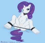  anthro anthrofied anus bdsm blue_eyes bondage bound breasts collar equine female feral friendship_is_magic hair hein horn horse long_hair mammal my_little_pony nipples pony purple_hair pussy rarity_(mlp) solo unicorn 