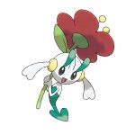  :d artist_request eyelashes floette floette_(red_flower) flower full_body holding holding_flower official_art open_mouth pokemon pokemon_(creature) pokemon_focus pokemon_xy red_flower simple_background smile solo third-party_source white_background 