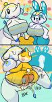 after_sex angry animal_crossing annoyed anthro balls big_breasts big_butt bodily_fluids breast_grab breast_squish breasts butt comic cricetid cum cum_in_ass cum_inside elephant elephantid erect_nipples female francine_(animal_crossing) genital_fluids genitals group half-closed_eyes hamlet_(animal_crossing) hamster hand_on_breast hi_res instant_loss_2koma kiss_mark kiss_on_lips kissing klutzatdusk lagomorph leporid lipstick_on_balls lipstick_on_penis male male/female male_on_top mammal narrowed_eyes nintendo nipples on_top penetration penis proboscidean rabbit rodent sex shower shower_room shower_sex size_difference slightly_chubby slightly_chubby_female slightly_chubby_male small_but_hung smelly squish thick_thighs tia_(animal_crossing) trio vaginal vaginal_penetration wide_hips