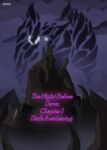 2024 absurd_res activision cliff cloud cover cover_art cover_page digital_media_(artwork) english_text fog hi_res moon mountain night sky spyro_the_dragon text title two_moons zero_pictured zilonking