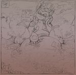 annoyed anonymous_artist anthro bodily_noises clothed clothing cross-popping_vein crown diaper diaper_fetish diaper_use digital_media_(artwork) english_text excessive_feces fart feces generation_4_pokemon hand_on_own_diaper headgear hyper hyper_feces hyper_soiling infernape king king_chance legs_up male nintendo onomatopoeia pokemon pokemon_(species) pooping royalty sitting sketch soiled_diaper soiling soiling_diaper solo sound_effects tail text unclean_diaper used_diaper wearing_diaper