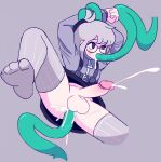 amaruu anal anal_penetration balls blush bodily_fluids clothing cum cum_in_ass cum_in_mouth cum_inside ejaculation eyewear feet femboy foot_focus footwear genital_fluids genitals glasses green_tentacles grey_background grey_clothing grey_footwear grey_hair grey_socks hair hi_res humanoid humanoid_feet humanoid_genitalia humanoid_penis legwear looking_pleasured male oral oral_penetration penetration penis plantigrade questionable_consent simple_background socks spiral spiral_eyes tentacle_creature tentacle_in_ass tentacle_in_mouth tentacle_penetration tentacles tentacles_on_male thigh_highs wrapped_up zipper
