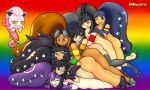 2_mouths 2_toes absurd_res ancient_pokemon anthro digit_ring ear_piercing ear_ring eyewear fang_(scor-chii) feet generation_3_pokemon generation_9_pokemon glasses goggles group hi_res humanoid_feet jake_(jakiepour148) jewelry lgbt_pride lunar_(lunarkuto) macy_(shrimpycharles) male male/male mawile mhicky93 mhicky_(mhicky93) multi_mouth nintendo paradox_pokemon piercing plantigrade pokemon pokemon_(species) pride_colors ring ring_piercing scream_tail tiva_(mhicky93) toe_ring toes torble_(cyanzangoose)