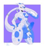 abs accessory anthro athletic athletic_male balls big_balls big_penis blue_balls blue_penis cock_ring emmet_twunks emmettwo erection generation_1_pokemon genitals glistening_abs hand_on_hip hi_res jewelry legendary_pokemon male mewtwo nintendo penis penis_accessory penis_jewelry pokemon pokemon_(species) smile smiling_at_viewer smug solo thick_thighs