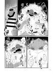 alien anal anthro balls blush buckteeth comic disney duo erection experiment_(lilo_and_stitch) gantu genitals hi_res internal internal_anal japanese_text lilo_and_stitch looking_pleasured male male/male male_penetrated male_penetrating male_penetrating_male muscular muscular_anthro muscular_male nolly_(artist) on_lap penetration penis reuben_(lilo_and_stitch) sex size_difference slightly_chubby teeth text