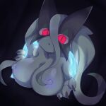 anthro areola big_breasts biped breasts colored felid feline female fur generation_9_pokemon green_body green_fur hi_res himimi looking_at_viewer mammal meowscarada nintendo nipples nude nude_anthro nude_female pokemon pokemon_(species) solo
