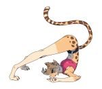 2025 akino_(el-k) anthro biped bottomwear breasts cheetah claws clothed clothed_anthro clothed_female clothing countershade_torso countershading digital_media_(artwork) feet felid feline female finger_claws fingers full-length_portrait fully_clothed fully_clothed_anthro fully_clothed_female fur hi_res looking_at_viewer mammal navel nulia portrait side_view simple_background smile solo tail toe_claws toes topwear white_background yellow_body yellow_eyes yellow_fur yellow_tail