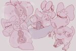 anal anal_penetration anthro anus areola balls bedroom_eyes big_butt big_penis birdo birdo_(character) blush bodily_fluids bow_ribbon breasts bubble_butt butt claws erection eyelashes flaccid genitals gynomorph gynomorph/male gynomorph_penetrated hi_res humanoid_genitalia humanoid_penis intersex intersex/male intersex_penetrated male male_penetrating male_penetrating_gynomorph male_penetrating_intersex mario_bros narrowed_eyes nintendo nipples nude nude_anthro penetration penile penile_penetration penis penis_in_ass presenting presenting_anus presenting_hindquarters reptile scalie seductive sex simple_background small_breasts solo spazkid spikes spikes_(anatomy) sweat thick_thighs toe_claws trans_(lore) trans_woman_(lore) vein veiny_penis wide_hips