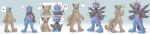2023 absurd_res ambiguous_gender anthro biped black_markings blue_body blue_markings brown_body chien-pao colored crotch_tuft duo_transformation exclamation_point eye_contact felid generation_5_pokemon generation_9_pokemon glistening glistening_body growth heterochromia hi_res hydreigon legendary_pokemon limb_growth long_image looking_at_another looking_at_self mammal markings motion_lines nezche nintendo nude pictographics pokemon pokemon_(species) purple_markings question_mark shaded shiny_pokemon smile solo species_transformation speech_bubble standing suit_transformation tail tail_growth tatelugia transformation transformation_sequence tuft wide_image wolferion
