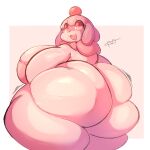 1:1 anthro big_breasts big_butt breasts butt female generation_6_pokemon heart_eyes heart_symbol hi_res huge_breasts huge_butt lightmizano nintendo pink_body pokemon pokemon_(species) slurpuff smile solo thick_thighs yellow_eyes
