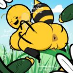 2025 2_antennae 4_arms antennae_(anatomy) anthro anthro_focus anus areola arthropod bee big_breasts big_butt black_arms black_legs blue_sky blush bodily_fluids breasts butt cloud cyanide_and_happiness day dialogue digital_media_(artwork) dirty_talk elemental_creature english_text erection featureless_hands female female_anthro female_focus flavored_pussy_juice flora_fauna flower flower_creature food fur genital_fluids genitals glans glistening glistening_anus glistening_butt glistening_genitalia glistening_glans glistening_penis glistening_vulva grass green_body green_grass green_penis group hi_res honey_(food) honey_pussy_juice huge_butt huge_thighs humanoid_genitalia humanoid_penis humanoid_vulva hymenopteran imminent_group_sex imminent_sex insect japansadface looking_back male male/female multi_arm multi_limb nipples on_grass one_eye_closed one_eye_half-closed open_mouth open_smile orange_antennae orange_anus orange_areola orange_blush orange_nipples orange_vulva outside penis plant plump_labia sky smile solo_focus spread_butt spreading stinger talking_to_another text thick_thighs unusual_bodily_fluids unusual_genital_fluids unusual_vaginal_fluids vaginal_fluids vein veiny_penis vulva white_cloud white_flower white_text wide_hipped_anthro wide_hipped_female wide_hips yellow_body yellow_butt yellow_fur yellow_glans