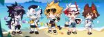 alien alien_humanoid black_(seer) cassius_(seer) elf female gaia_(seer) group hi_res humanization humanoid male muse_(seer) ray_(seer) seer_(game) space taomee universe unknown_artist