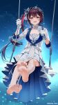  :d azki_(dress)_(hololive) azki_(hololive) barefoot black_hair blue_bow blue_dress blue_hair bow casino_(casinoep) choker colored_inner_hair double-parted_bangs dress feet frilled_choker frilled_gloves frilled_jacket frills gloves gradient_hair hair_bow hair_intakes hair_ornament hairclip high-low_dress highres hololive jacket long_hair looking_at_viewer mole mole_under_eye multicolored_hair official_alternate_costume official_alternate_hairstyle open_mouth pink_hair pleated_dress purple_eyes side_ponytail sleeve_cuffs smile soles streaked_hair three-quarter_sleeves tiara tilted_headwear toes two-sided_dress two-sided_fabric very_long_hair white_bow white_choker white_dress white_gloves white_hair white_jacket 