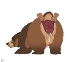 2025 anal_prolapse animal_genitalia animal_penis anus arm_markings aroused ass_up backsack balls bear bear_ears belly big_anus big_balls big_penis bodily_fluids brown_arms brown_bear brown_body brown_ears brown_fur brown_legs butt butt_grab cheek_markings digital_drawing_(artwork) digital_media_(artwork) disembodied_hand erection eyebrows facial_markings feral fur furry_tail genitals grizzly_bear hand_on_anus hand_on_butt head_down_ass_up head_markings hi_res holding_butt huge_anus kuruk_(character) leaking leaking_anus leg_markings looking_at_viewer looking_back looking_back_at_viewer male male_feral mammal markings multicolored_body multicolored_fur neemyart nude paws penis perineum plantigrade presenting presenting_hindquarters prolapse puffy_anus pulling_anus quadruped raised_tail rear_view short_tail simple_background sketch small_tail solo spread_anus spread_butt spreading tail tan_balls tan_belly tan_body tan_fur third-party_edit three-quarter_view tight_balls ursidae ursine ursine_ears