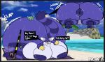absurd_res amphibian anthro anus big_butt big_the_cat bodily_fluids butt domestic_cat feelingdrowzy felid feline felis frog froggy_(sonic) hi_res huge_butt hyper hyper_butt male mammal musk musk_clouds overweight puffy_anus sega solo sonic_the_hedgehog_(series) sweat sweaty_butt