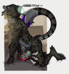 anthro arachnid aroused arthropod domestic_cat erection felid feline felis fleshlight_position genitals hi_res humping inside internal knot knotted_penis looking_pleasured male mammal masturbation mixed_breed moan nude nude_anthro nude_male penetrable_sex_toy penis savannah_cat scorpion scorpion_tail sex_toy solo thrust thrusting translucent x-ray_view