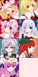  bad_id bad_pixiv_id beret blue_eyes blush braid cirno crescent flandre_scarlet frills hat hong_meiling izayoi_sakuya long_hair maid_headdress mob_cap multiple_girls n-mix patchouli_knowledge purple_eyes purple_hair red_eyes red_hair remilia_scarlet rumia short_hair silver_hair star tareme touhou twin_braids very_long_hair wings 