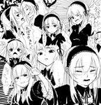  angry blush expressions face greyscale monochrome mune rozen_maiden suigintou tears 