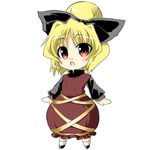  bangs chibi full_body kurodani_yamame lowres solo standing tajima_yuuki touhou 