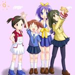  azumanga_daiou bad_id bad_pixiv_id clannad crossover hiiragi_tsukasa hikarizaka_private_high_school_uniform ibuki_fuuko ichigo_mashimaro itou_chika lucky_star mihama_chiyo multiple_girls pantyhose platinum_c ryouou_school_uniform school_uniform serafuku short_twintails twintails 