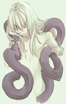  bad_id bad_pixiv_id long_hair male_focus original shiro_(reptil) shirtless solo tentacles tentacles_with_male upper_body 