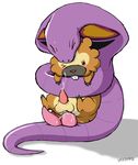  anal_penetration arbok balls bdsm bidoof blush bondage bound coiling cum cum_in_ass cum_inside cumshot duo erection eyes_closed feral feral_on_feral gay hemipenes interspecies male multi_cock nintendo orgasm penetration penis pok&#233;mon pok&eacute;mon reptile scalie snake ukkappa video_games 