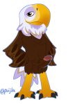 accipitrid accipitriform alpha_channel anthro athletic athletic_male avian bald_eagle balls beak bird blush bodily_fluids body_hair brown_body claws clutch_(fifa) digital_media_(artwork) dripping eagle erection feathers fifa fifa_soccer genital_fluids genitals hi_res humanoid_genitalia humanoid_penis leaking leaking_precum legguflops male mascot muscular nude pecs penis precum precum_drip precum_on_own_penis precum_on_penis pubes sea_eagle simple_background smile solo tail transparent_background united_states_of_america white_body white_feathers wings world_cup
