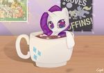  cup equine female feral friendship_is_magic horn horse mammal marshmallow my_little_pony pony rarity_(mlp) squid unicorn 