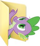  blues27xx dragon feral folder friendship_is_magic green_eyes icon low_res male my_little_pony plain_background scales scalie solo spike_(mlp) transparent_background 