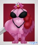 2_toes 4_fingers 6_arms abs anthro arachnid arthropod arthropod_abdomen big_breasts big_butt bottomwear bra breasts butt clothed clothing cosplay feet female fingers freckled_breasts freckled_butt freckles fur hair hair_covering_face hair_over_eye hair_over_eyes hi_res hollow_knight:_silksong hollow_knight_(franchise) hoodie huge_breasts lilith_(sokoyo_owo) mammal mask multi_arm multi_eye multi_limb multicolored_body multicolored_fur muscular muscular_anthro muscular_female open_clothing open_hoodie open_topwear pants pink_body pink_hair simple_background smile sokoyo_owo solo spider standing team_cherry teeth thong toes topwear two_tone_body two_tone_fur underwear wearing_mask yellow_teeth