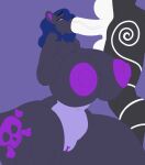 animated anthro areola balls big_balls big_breasts big_penis birthmark black_body black_fur black_penis black_tail blue_eyes blue_hair bodily_fluids breasts cum cum_in_mouth cum_inside cum_on_breasts cum_on_face drinking drinking_cum duo erection erforf_mephit eyes_closed fellatio female foreskin fur genital_fluids genitals hair heart_symbol hi_res hiverdose huge_breasts huge_penis inner_ear_fluff lips male male/female mammal markings mephitid navel oral penile penis purple_areola purple_body purple_fur purple_inner_ear_fluff purple_lips purple_nose purple_vulva sex shalya_bushtail simple_background sitting skull_and_crossbones skunk slightly_chubby standing striped_body striped_fur striped_markings striped_skunk striped_tail stripes tail tail_markings thick_thighs tuft vulva white_body white_foreskin white_fur white_tail wide_hips