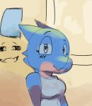 2d_animation alexander_bite_(character) animated anthro bottomwear breasts clothing female frame_by_frame genitals ghost kobold mind_control possession scalie shirt shorts slightly_chubby solo sonninng03 spirit tank_top topwear torn_clothing vulva