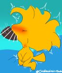 ambiguous_gender avian bed bird censored censored_genitalia censored_penis chcachcabinbin deep_throat eyes_closed faceless_character faceless_male furniture hi_res male male/ambiguous on_bed oral oral_penetration peanuts_(comic) penetration solo_focus woodstock_(peanuts)