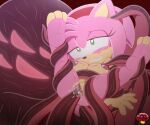 alien amy_rose anthro areola bite biting_lip biting_own_lip black_arms_(sonic) bodily_fluids breasts cephalopod clitoral_hood clitoris coleoid decapodiform digital_media_(artwork) doom_morph_shadow duo eulipotyphlan feet female female_penetrated fingers fur genital_fluids genitals hair half-closed_eyes hedgehog hi_res ladycherrybomba looking_pleasured mammal marine mollusk narrowed_eyes nipple_fetish nipple_play nipples nude penetration pink_body restrained restrained_by_tentacles sega self_bite sex shadow_the_hedgehog smile sonic_the_hedgehog_(series) sonic_x_shadow_generations spread_legs spreading tail teeth tentacle_penetration tentacle_sex tentacles toes vaginal vaginal_fluids vaginal_fluids_on_tentacle vaginal_penetration vulva