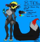  anthro bitten bittenwolf breasts canine female females ladies mammal model_sheet solo wolf 