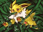  cum eeveelution feral forced jolteon knot kosian male nintendo penis pok&#233;mon pok&eacute;mon rape red_eyes tentacle_rape tentacles tongue video_games 