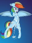  after_sex cum cum_covered cum_in_pussy cum_inside cum_on_face equine excessive_cum female feral friendship_is_magic horse mammal messy my_little_pony pegasus pony pornography rainbow_dash_(mlp) solo v-d-k wings 