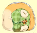 2026 animal_crossing anthro bell bell_accessory belly belly_expansion big_belly big_breasts black_nose black_sclera blonde_hair blue_clothing blue_panties blue_underwear body_inflation bottomwear breast_expansion breasts canid canine canis clothing cloudboyo colored digital_media_(artwork) domestic_dog expansion female green_clothing green_topwear green_vest hair huge_belly huge_breasts hyper hyper_belly hyper_breasts hyper_inflation immobile inflation isabelle_(animal_crossing) lying mammal multicolored_body nintendo on_side panties pattern_bottomwear pattern_clothing pattern_panties pattern_underwear puffed_cheeks shaded shih_tzu shirt simple_background solo spherical_inflation tan_background tight_clothing topwear toy_dog two_tone_body underwear vest white_body white_clothing white_eyes white_panties white_shirt white_topwear white_underwear yellow_body yellow_ears