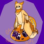 abdomen_vore ambiguous_gender animal_humanoid anthro arm_support arthropod arthropod_abdomen avery_(detrevni) blush canid canid_humanoid canine canine_humanoid chest_tuft detrevni duo fox_humanoid fur hi_res humanoid inner_ear_fluff insect insect_wings invertness_(detrevni) lepidopteran lepidopteran_wings lying mammal mammal_humanoid on_back orange_body orange_fur scarf sitting smile sound_effects tuft unimpressed unusual_vore vore wings