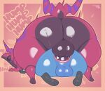 2025 2026 2_horns 3_toes 4_fingers anal anal_fluids anal_penetration anthro anthro_on_anthro anthro_penetrated anthro_penetrating anthro_penetrating_anthro anthrofied anus arthropod artist_name backsack balls big_balls big_butt big_dom_small_sub black_balls black_body black_eyelids black_markings black_penis black_perineum black_skin blue_balls blue_body blue_skin bodily_fluids border butt butt_size_difference canid canine canis colored curvy_figure darkened_balls darkened_genitalia darkened_penis dated digital_drawing_(artwork) digital_media_(artwork) dominant duo english_text erection excited eyelashes eyes_closed facial_markings feet femboy fingers from_behind_position frumples fur generation_4_pokemon generation_5_pokemon genital_raphe genitals glistening glistening_anus glistening_balls glistening_body glistening_butt glistening_eyes glistening_genitalia glistening_legs glistening_perineum glistening_skin glistening_thighs gloves_(marking) hand_spike head_markings hi_res horn huge_butt huge_thighs humanoid_genitalia humanoid_hands humanoid_penis insect larger_anthro larger_male looking_pleasured lucario male male/male male_penetrated male_penetrating male_penetrating_male mammal markings mouthless multicolored_body multicolored_skin nintendo nude onomatopoeia open_mouth open_smile outline penetration penile penile_penetration penis penis_in_ass perching_position perineum pink_tongue pokemon pokemon_(species) pokemorph purple_background purple_markings purple_penis raphe_(anatomy) rear_view red_tail scolipede scrotal_raphe sex shaded shaft_divide side_view signature simple_background sitting_on_another size_difference small_tail smaller_anthro smaller_male smile snout solo_focus sound_effects spikes spikes_(anatomy) sweat sweaty_balls sweaty_butt sweaty_genitalia tail tan_body tan_border tan_fur tan_outline text thick_thighs toes tongue two_tone_body two_tone_skin two_tone_tail wide_hips